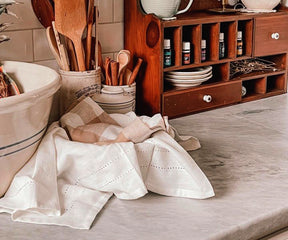 Soft Ivory Cotton Napkins - Stylish and Practical Table Accessories