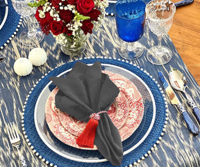 Versatile Gray Dinner Napkins - Elevate Your Table Decor