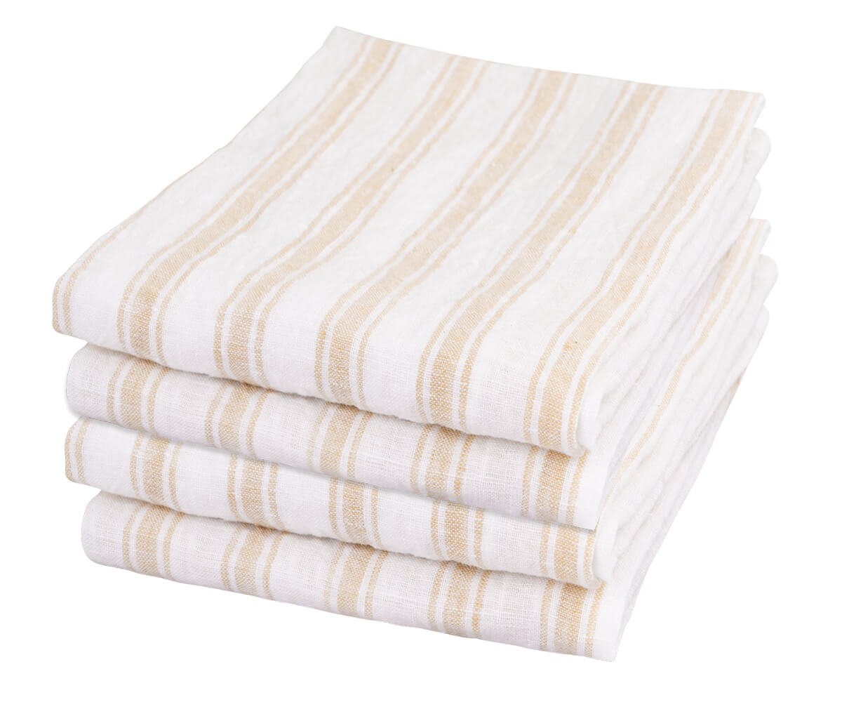Premium linen cloth napkins for sophisticated dining.
