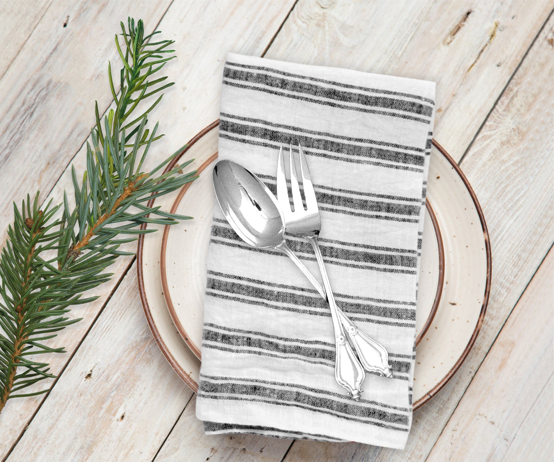 Classic linen napkins perfect for wedding receptions and events.