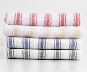 striped towels set of 4 