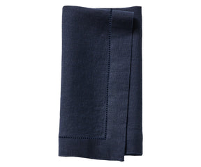 Elegant indigo cloth napkin – reusable, eco-friendly linen napkin for everyday dining
