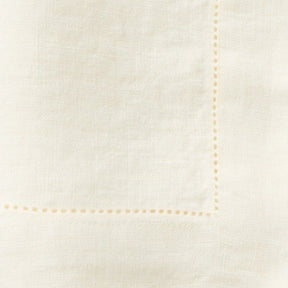 Elegant ivory linen napkin