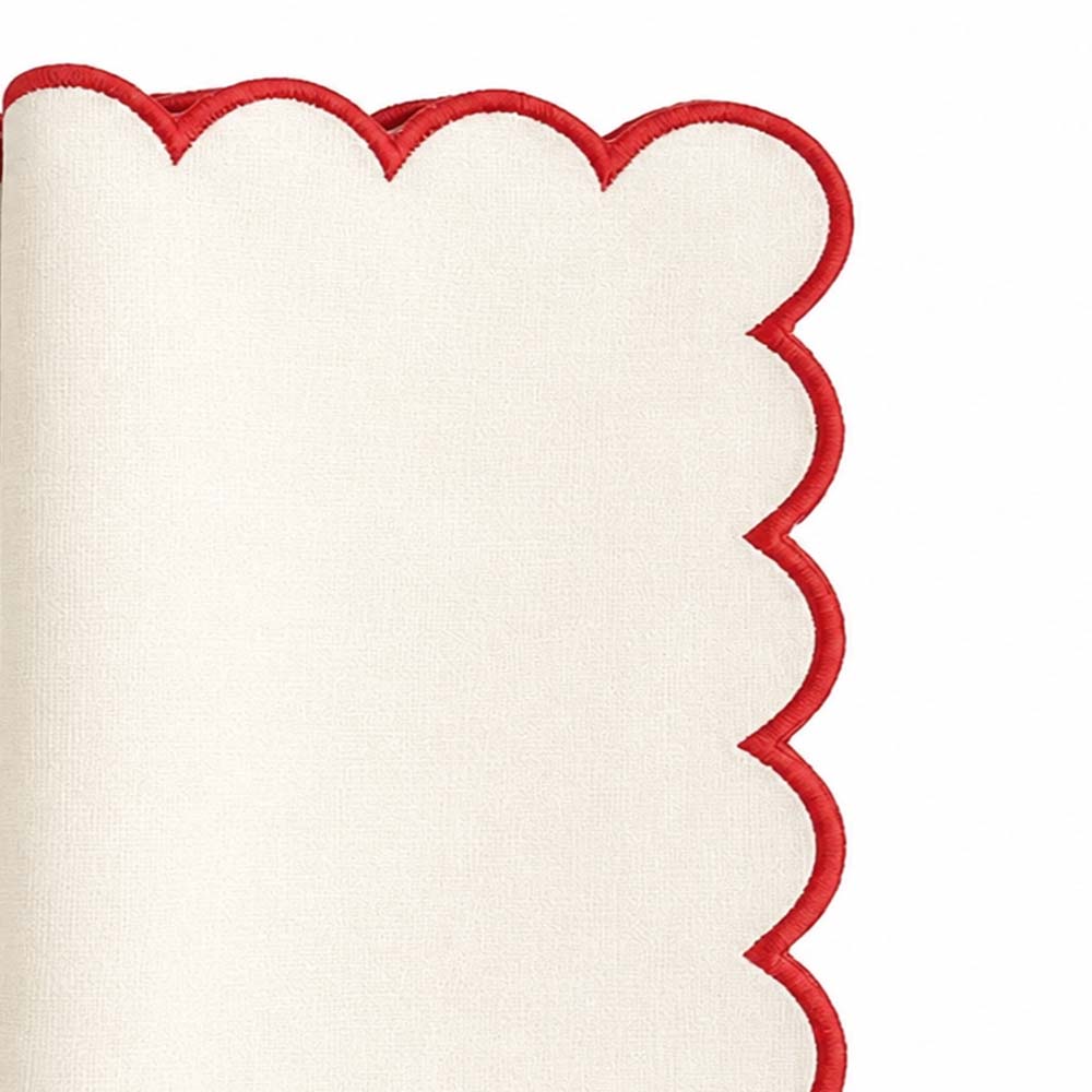 Scalloped Napkins Bulk