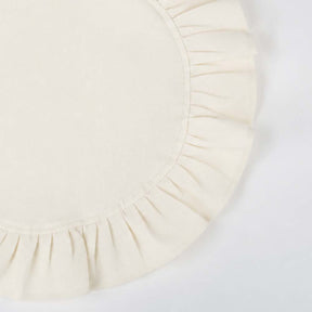 Ruffled Linen Napkins