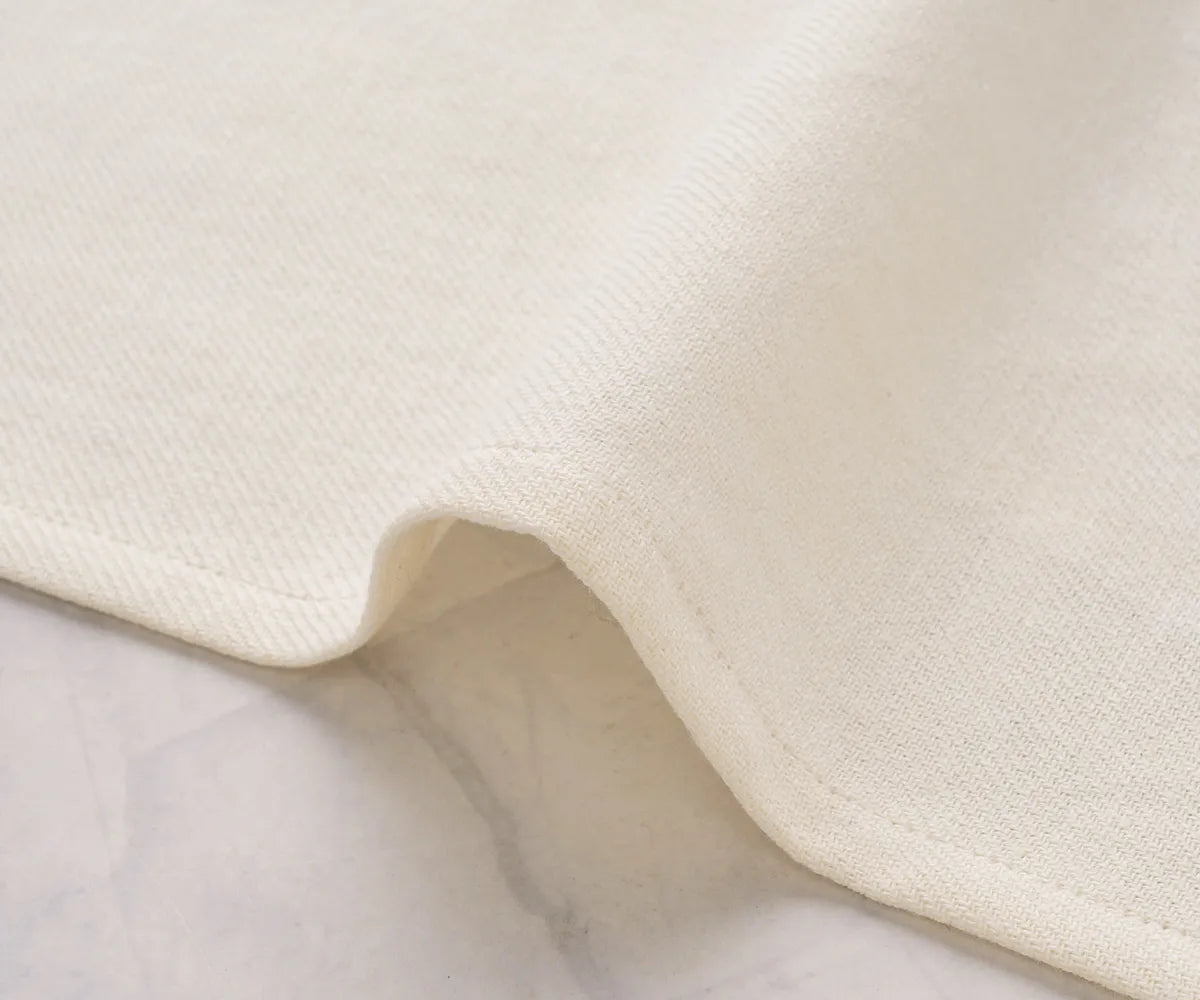 Ivory fabric napkins suitable for restaurants home or formal occasions