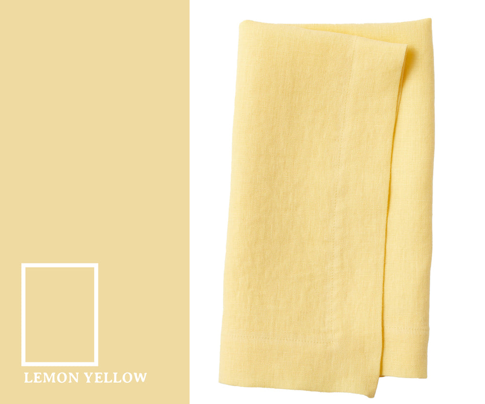 Bright lemon yellow shade symbolizing freshness and energy.