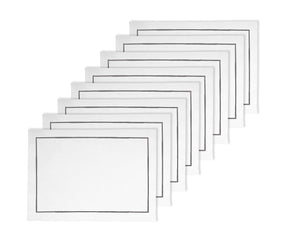 Placemat Embroidery Designs - Gray