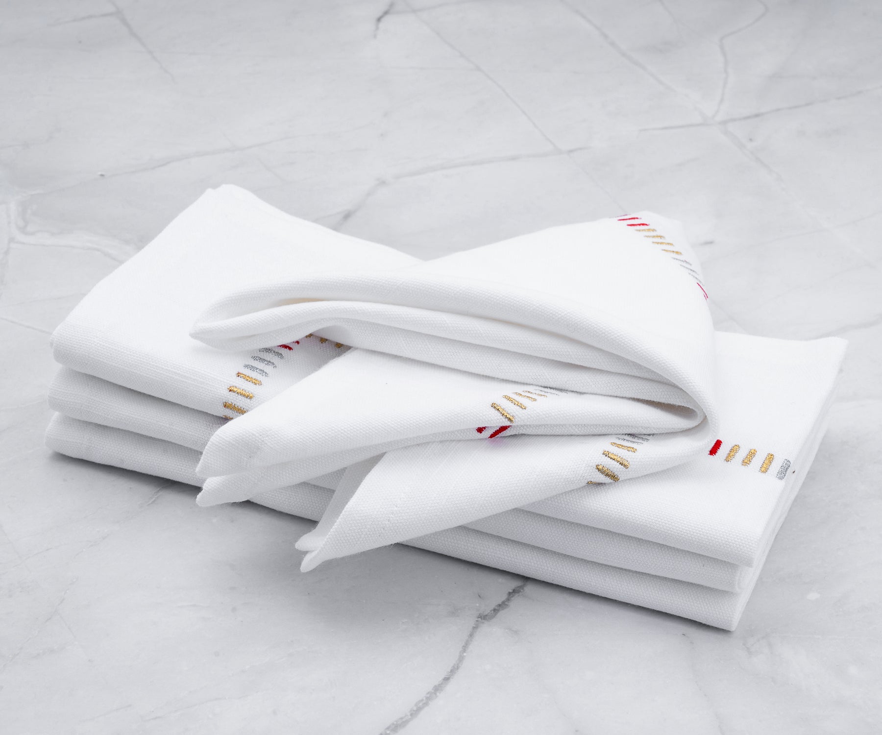 Wedding napkins designed to impress guests.