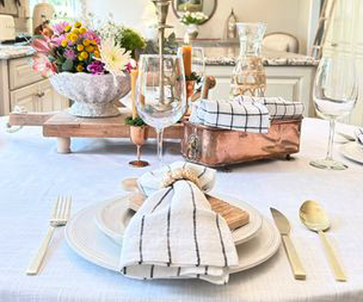Everyday cloth napkins, adding a touch of elegance to your dining experience.
