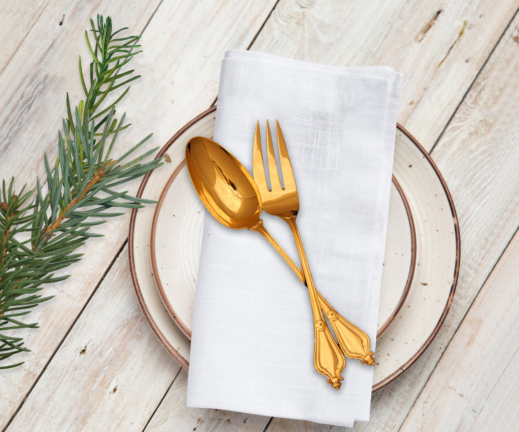 Farmhouse dinner napkins linen is renowned for its durability and longevity. 