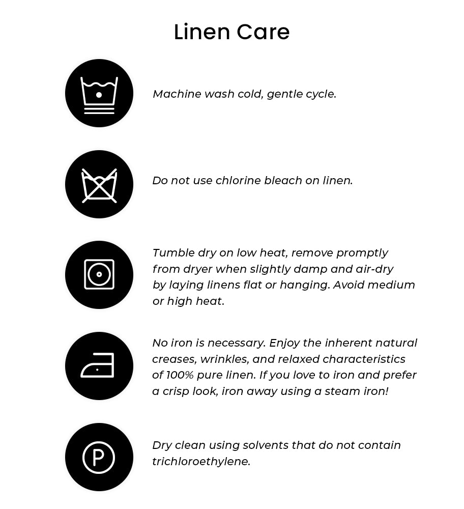 Linen Care Properties for Linen Tablecloth