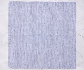 Linen Napkin Indigo Brittany: Capture the essence of coastal living with our Indigo Brittany Linen Napkin, inspired by the natural beauty of the Brittany coast.