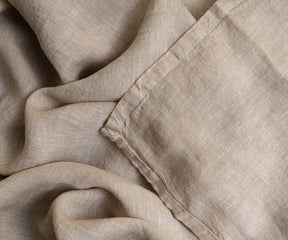Beige Cloth tablecloths tailored for rectangle tables.