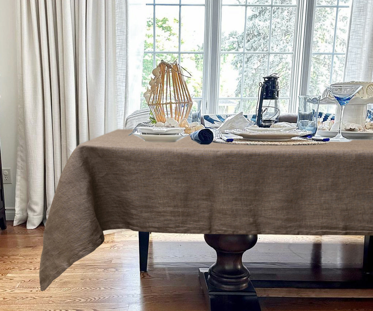"Various cloth tablecloths, perfect for adding style and protection to your table.