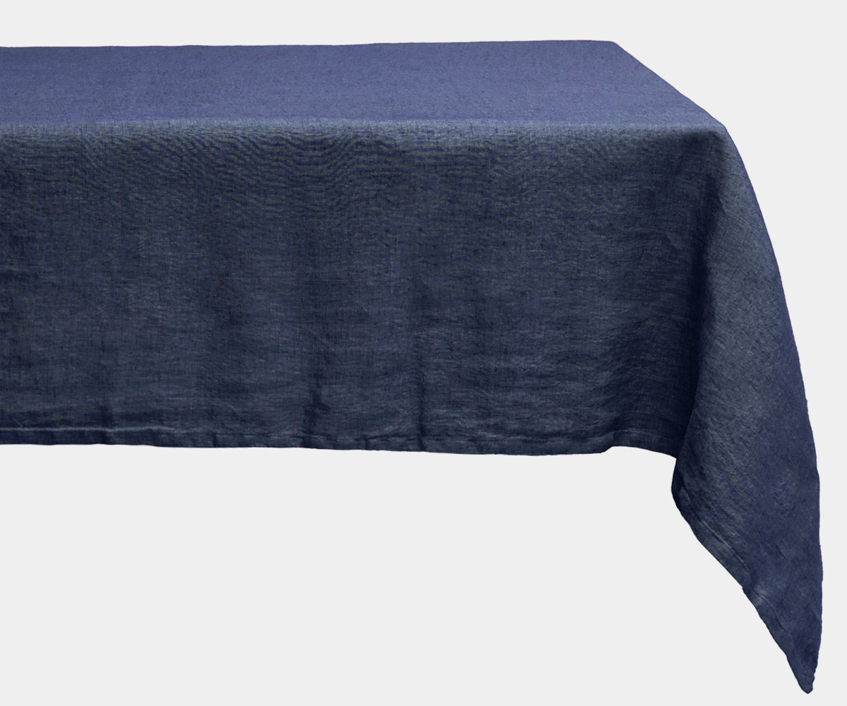Durable camping tablecloth for outdoor use. Elegant linen tablecloth for a vibrant table setting.
