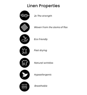 Linen Care Properties for Round Linen Tablecloth