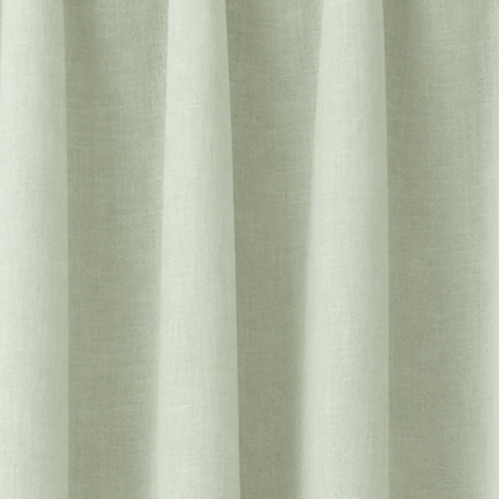 Sea foam linen curtain panels with adjustable tie top, breathable light filtering window curtains