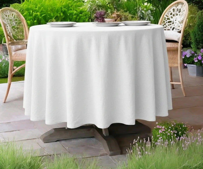 Linen Round Tablecloth