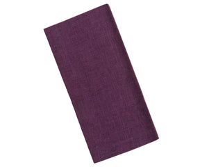 Cotton dinner napkins neatly folded on a table