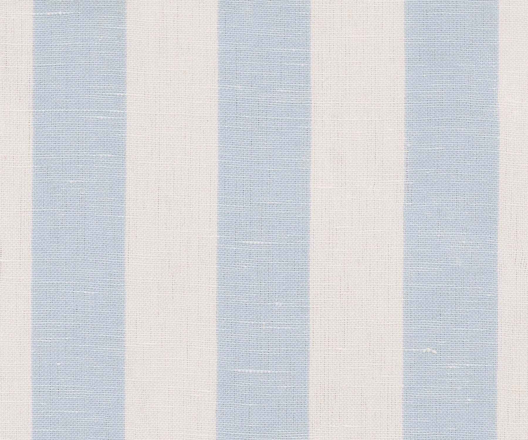A set of pale blue cabana stripe cotton napkins, perfect for coastal-themed tables.
