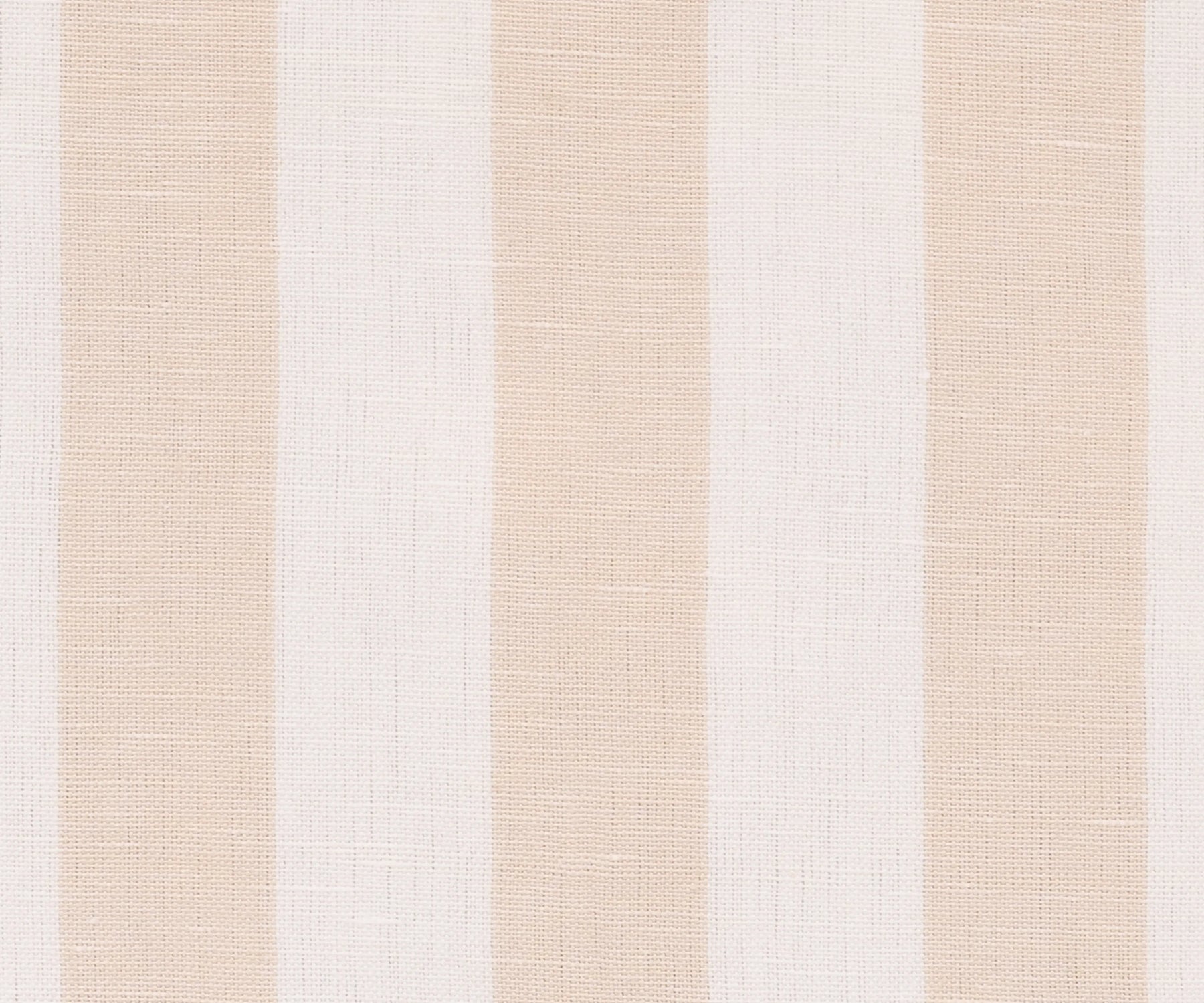 Beige cabana stripe napkins, available in 18x18", ideal for family meals.
