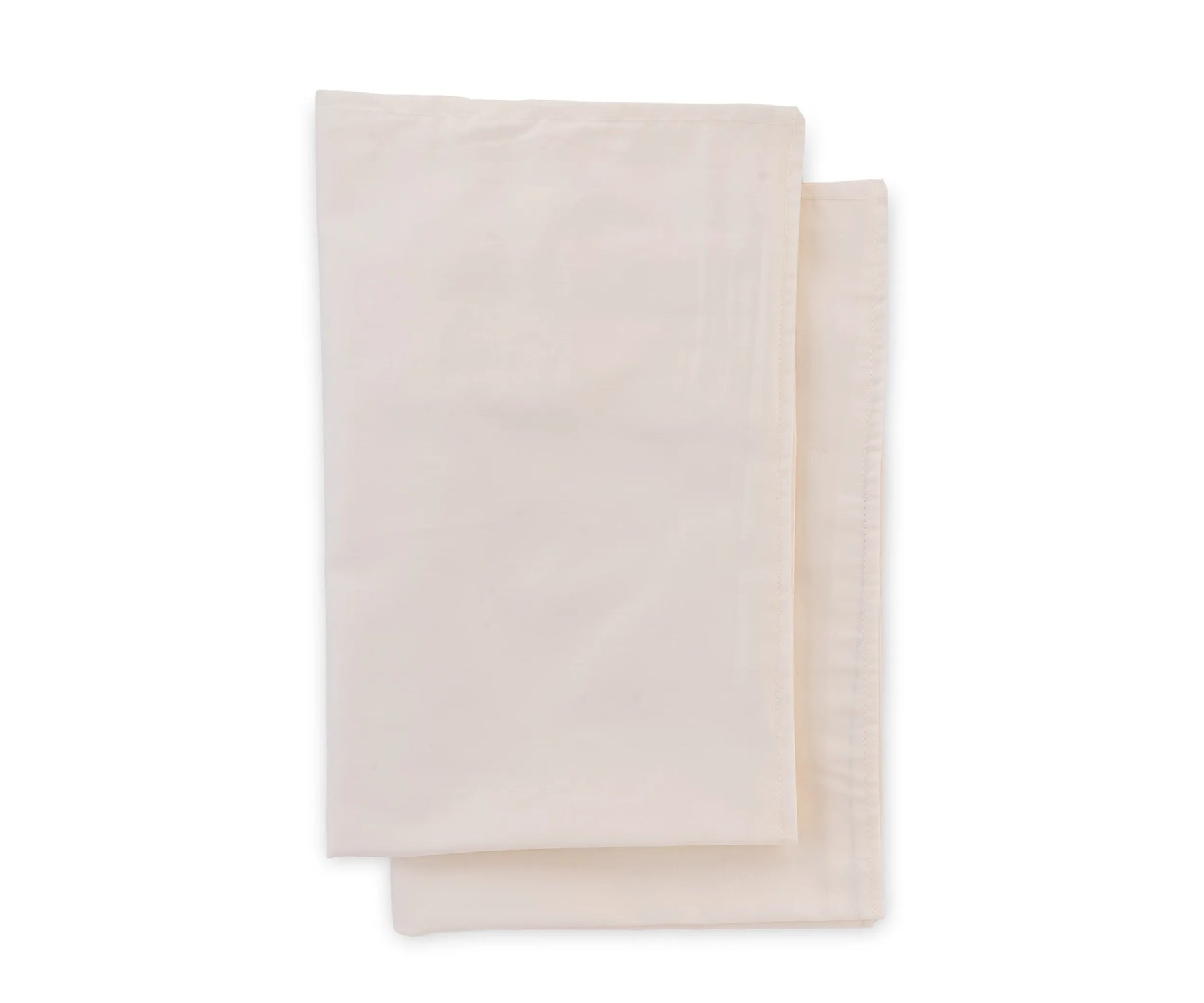 Natural 400 thread count cotton sateen pillow cases set of 2 for soft and luxurious all-season comfort