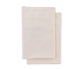 Natural 400 thread count cotton sateen pillow cases set of 2 for soft and luxurious all-season comfort