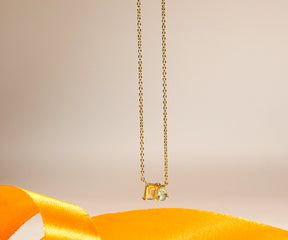 green necklace pendant