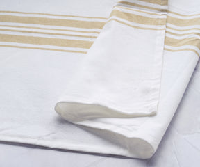 Decorative kitchen tea towels made from soft cotton.