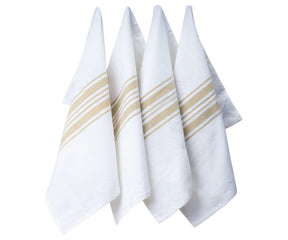 Coordinated sets of cotton kitchen towels for your home.