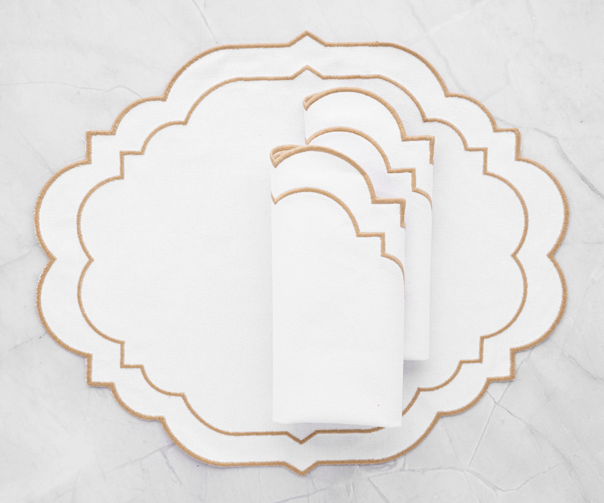 Place mats to add a touch of sophistication to your dining area.