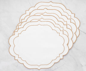 A collection of 4 high-quality placemats for gatherings.