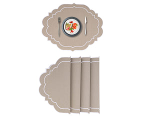 Placemats sets of 4 come in various designs, colors, and materials, catering to different tastes and interior decor styles.