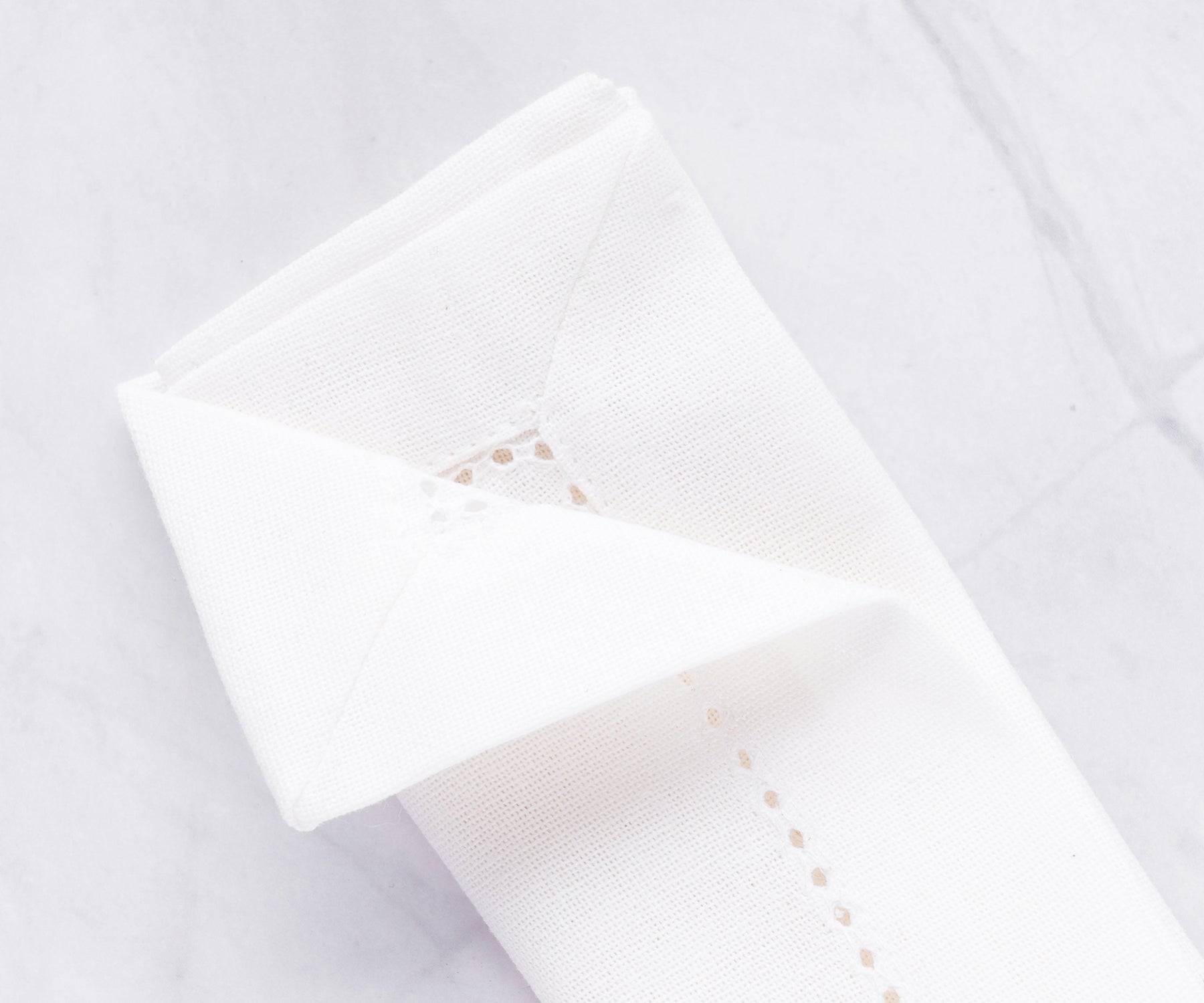 Enjoy the classic appeal of a Cotton White Napkin for a polished look.