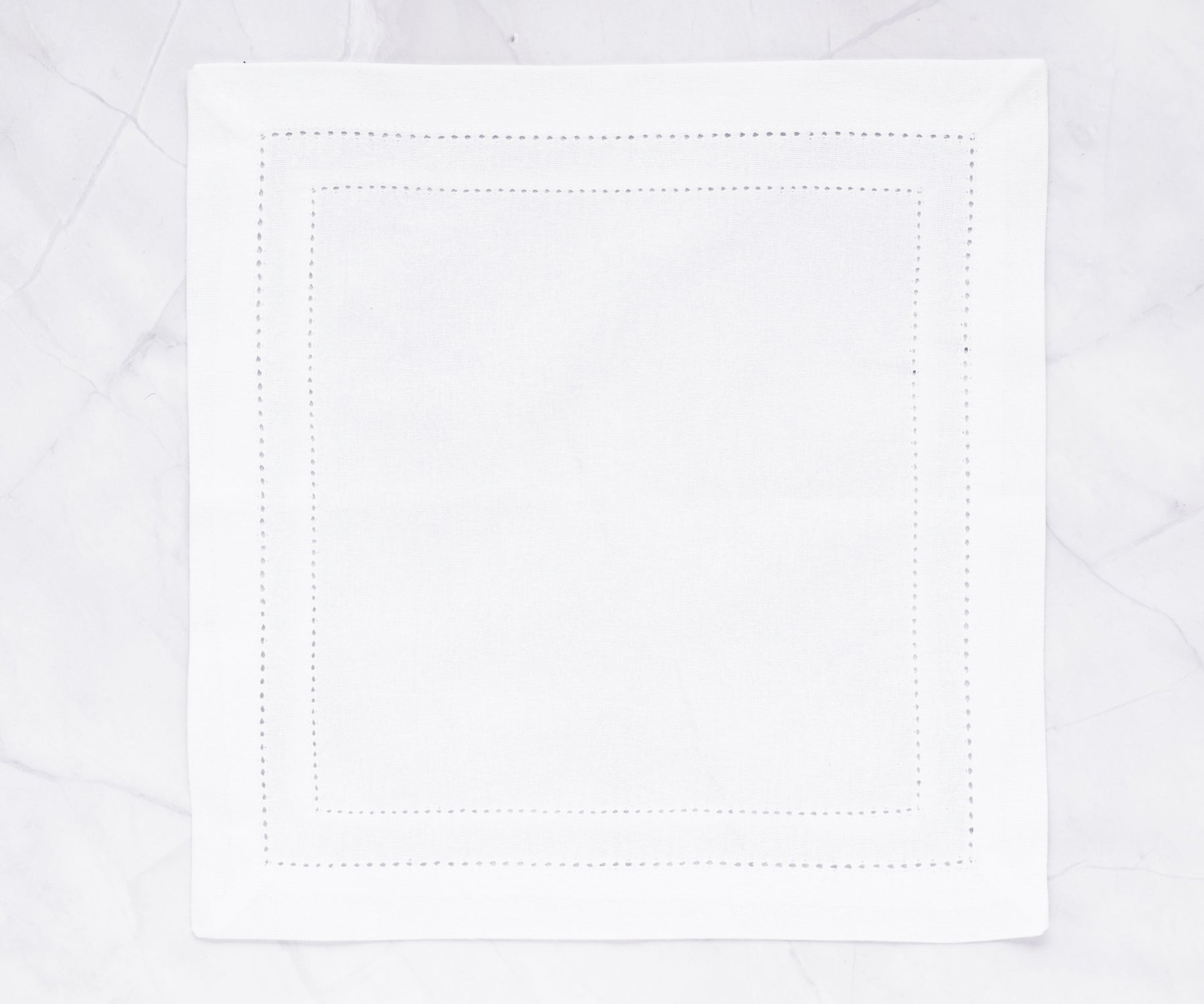 White Hemstitch Napkins