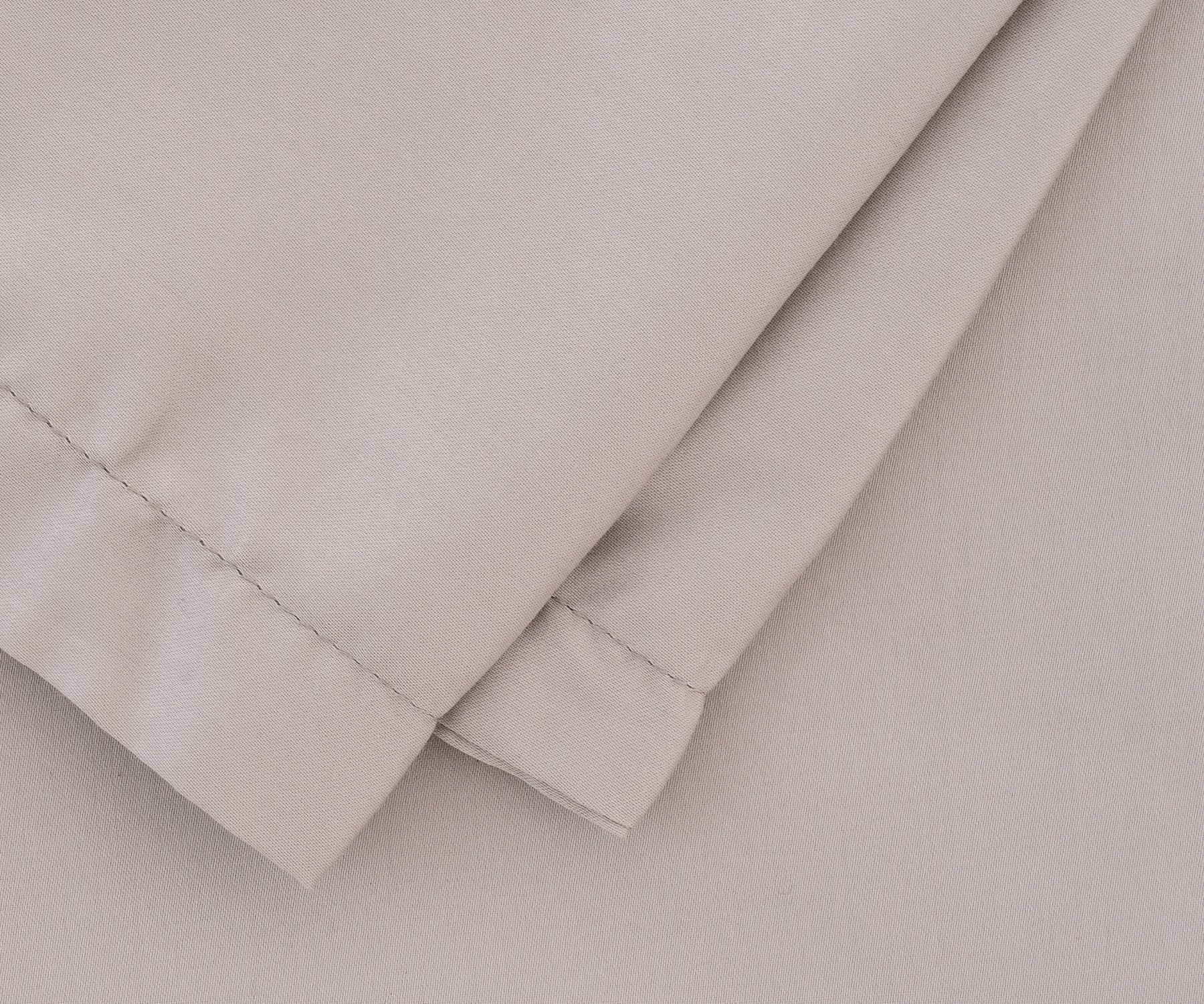 Luxury grey pillow cases made from 100% cotton 400 TC sateen fabric