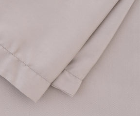 Luxury grey pillow cases made from 100% cotton 400 TC sateen fabric