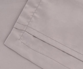 Premium grey pillowcases 100% cotton sateen, smooth hotel style finish for all-season comfort and understated elegance.