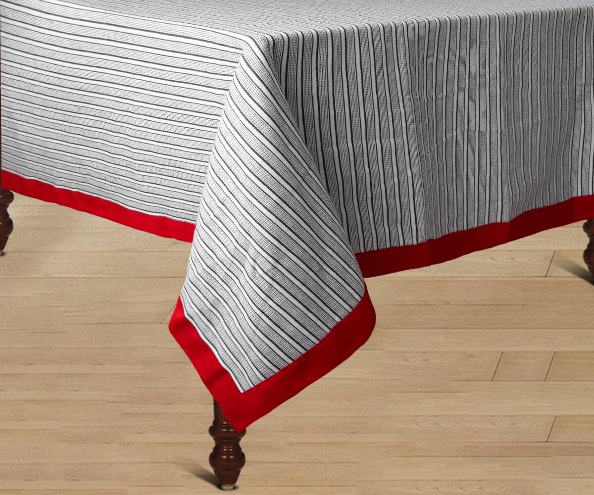 farmhouse tablecloth as well as to enhance the aesthetic appeal of the dining area
