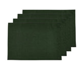 Green placemats for night dinner