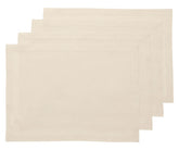 Linen placemats for party night.