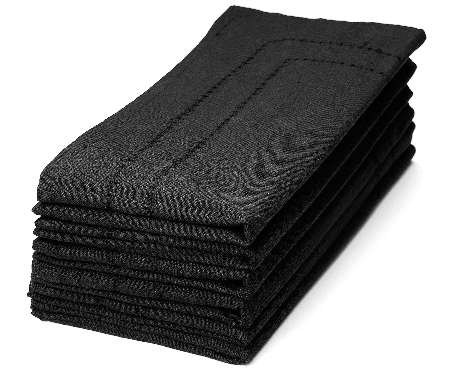 Reusable and washable wedding napkins for elegant table settings