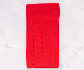 Custom Double hemstitch Cloth Napkins