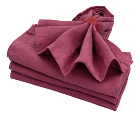 Colored napkins in various shades, creating a vibrant and dynamic atmosphere at your table.