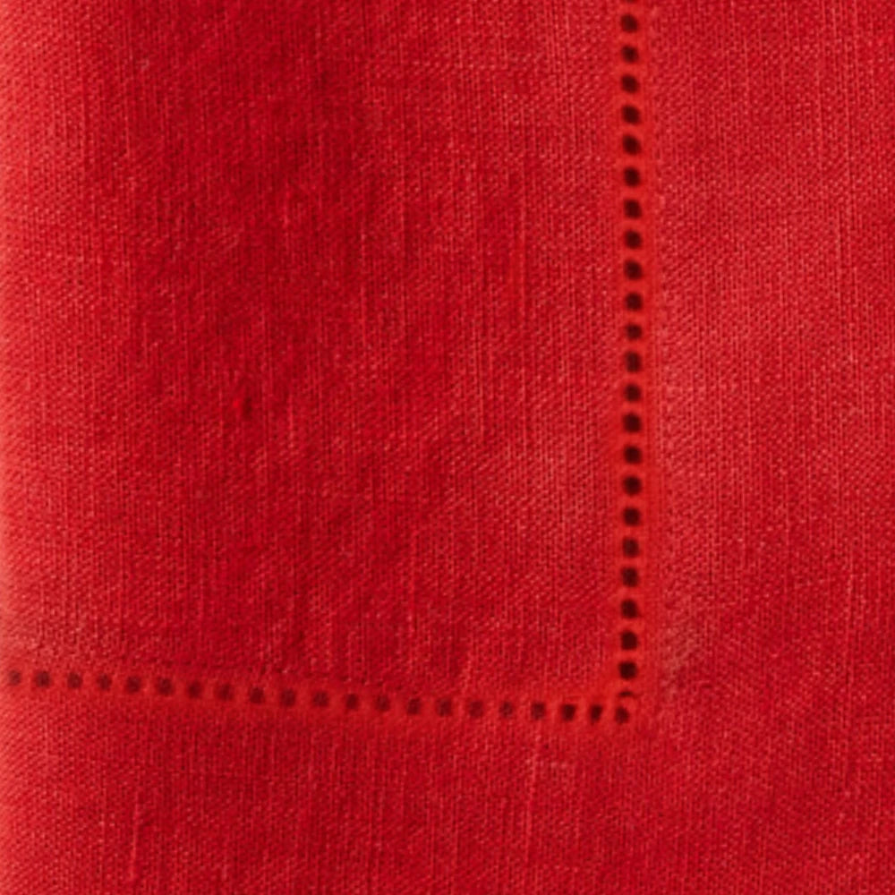red cloth napkin – reusable, eco-friendly linen napkin