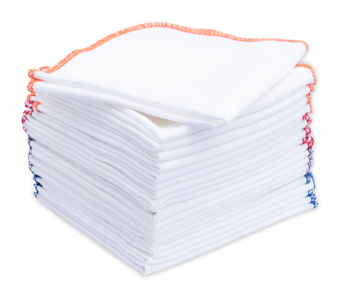 White Cotton Napkins Bulk | All Cotton and Linen