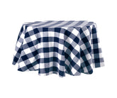 Round Tablecloth - Buffalo Plaid Table cloths