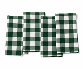 Linen napkins - plaid