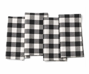 Linen napkins - plaid